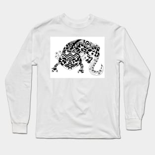 light axolotl frog ecopop Long Sleeve T-Shirt